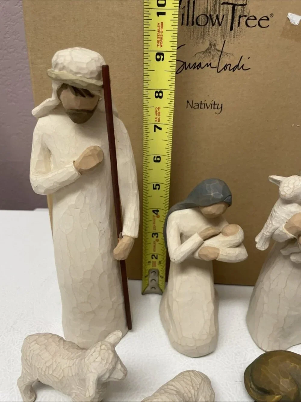 Read Willow Tree Susan Lordi 6 Piece Nativity Set Demdaco 26005 With Box